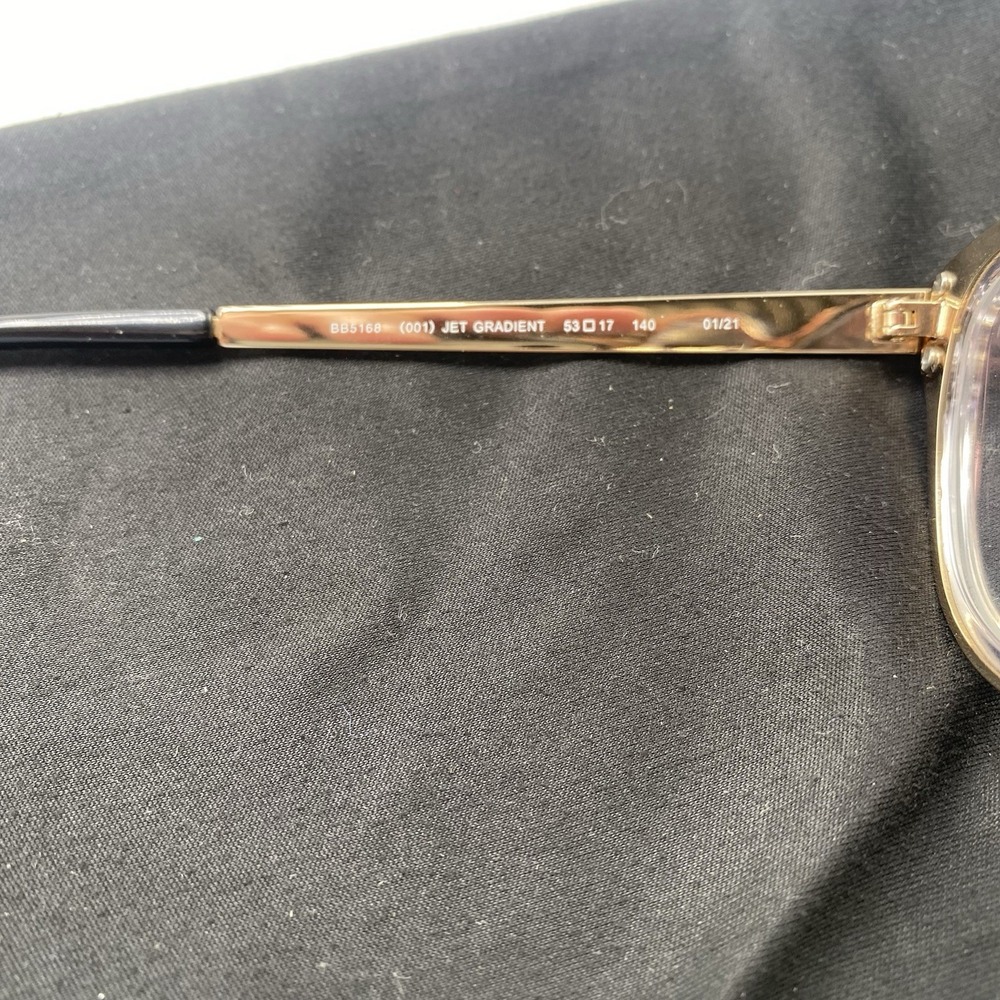 Bebe Eyeglasses Women FRAME ONLY BB5168 Cat Eye 53-17-140 Jet Gradient 536 - Picture 14 of 16